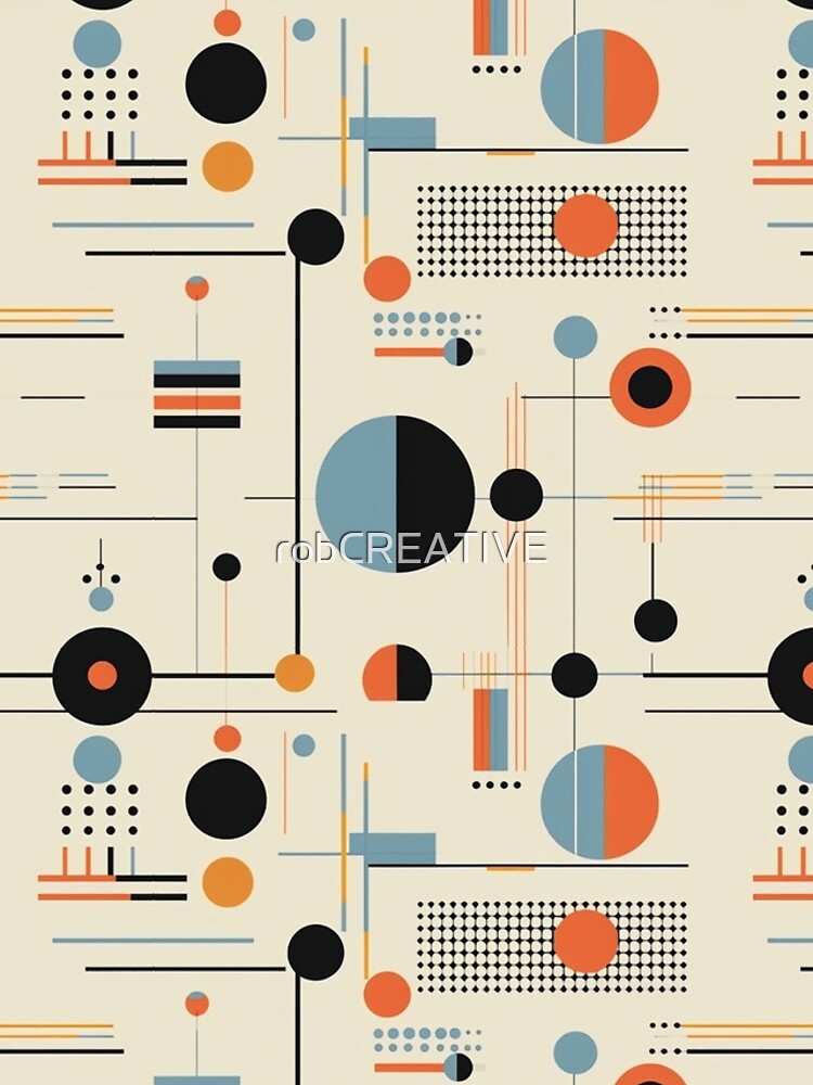 Thumbnail 4 of 4, iPhone Case, Geometric Abstract Retro Pattern designed and sold by robCREATIVE.