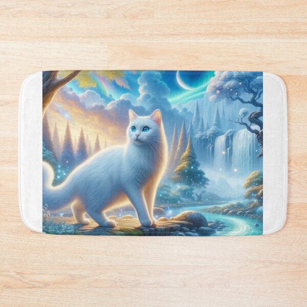 Item preview, Fantastic white cat designed and sold by ShironekoStudio.
