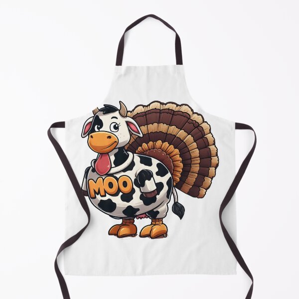 Item preview, Turkey Moo Funny Thanksgiving designed and sold by GalaxyGraffiti.
