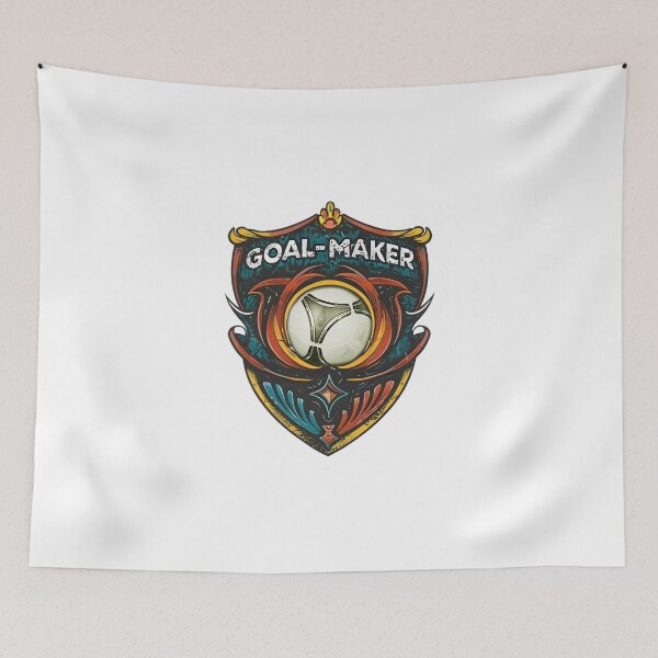 Item preview, Goal Maker Emblem designed and sold by NickTaroDesign.