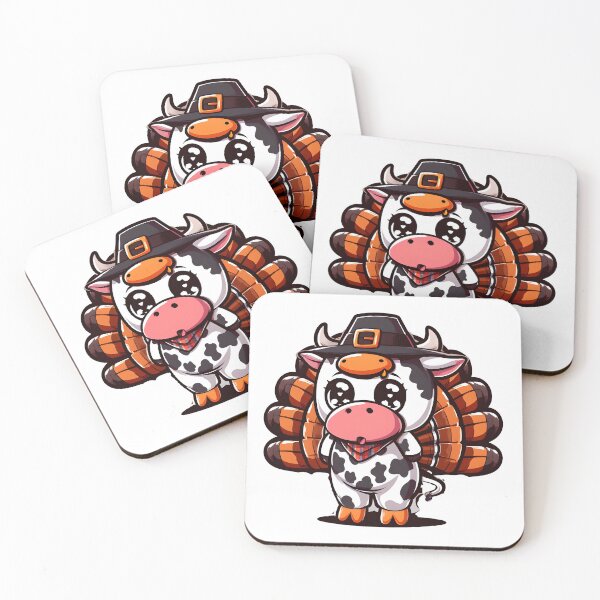 Item preview, Turkey Moo Funny Thanksgiving designed and sold by GalaxyGraffiti.