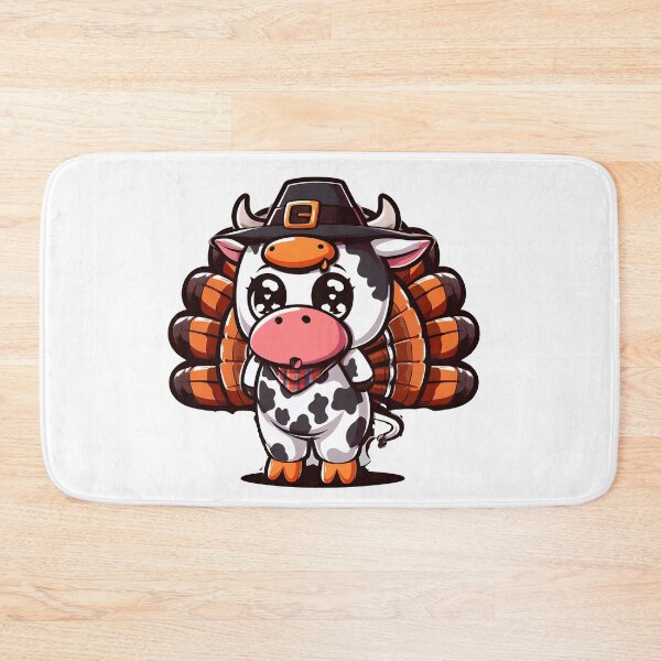 Item preview, Turkey Moo Funny Thanksgiving designed and sold by GalaxyGraffiti.