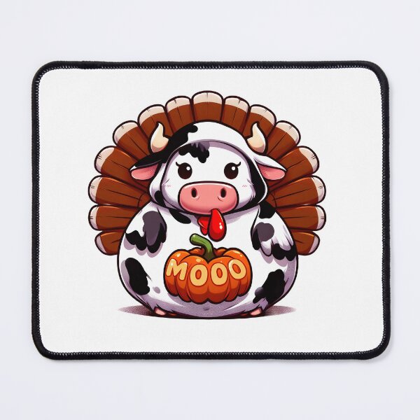Item preview, Turkey Moo Funny Thanksgiving designed and sold by GalaxyGraffiti.