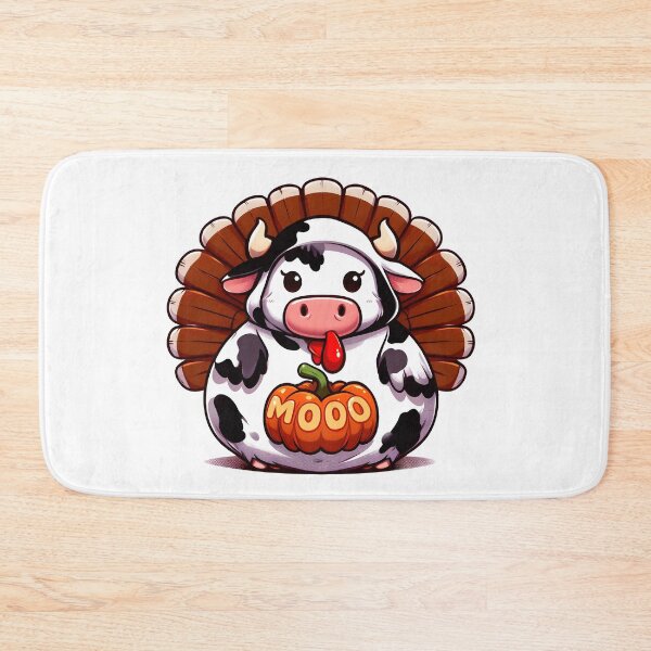 Item preview, Turkey Moo Funny Thanksgiving designed and sold by GalaxyGraffiti.