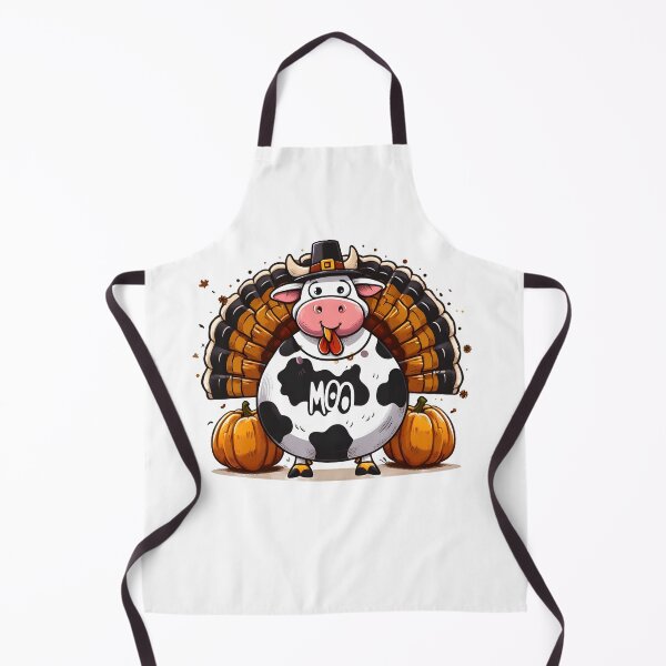 Item preview, Turkey Moo Funny Thanksgiving designed and sold by GalaxyGraffiti.