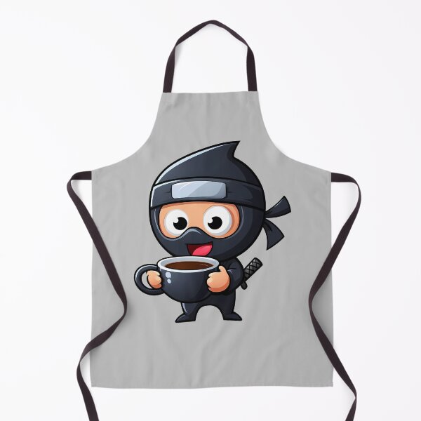 Item preview, Ninja Drinking Coffee designed and sold by Coffee Lifestyle.
