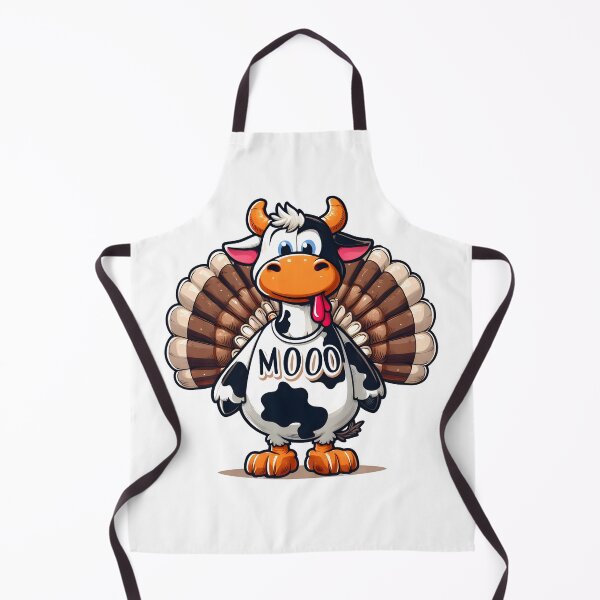 Item preview, Turkey Moo Funny Thanksgiving designed and sold by GalaxyGraffiti.