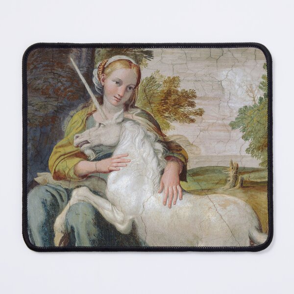 Item preview, Virgin and Unicorn (1602) - Domenichino designed and sold by SALON DES ARTS.