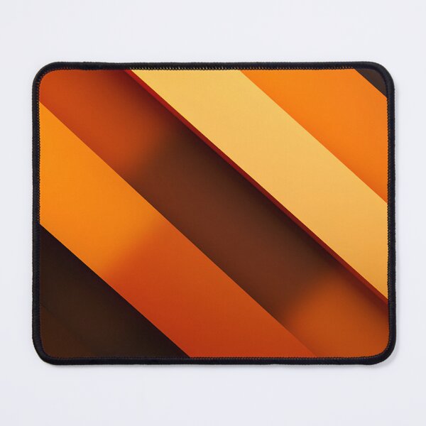 Item preview, Abstract orange diagonal stripes designed and sold by workshoot.