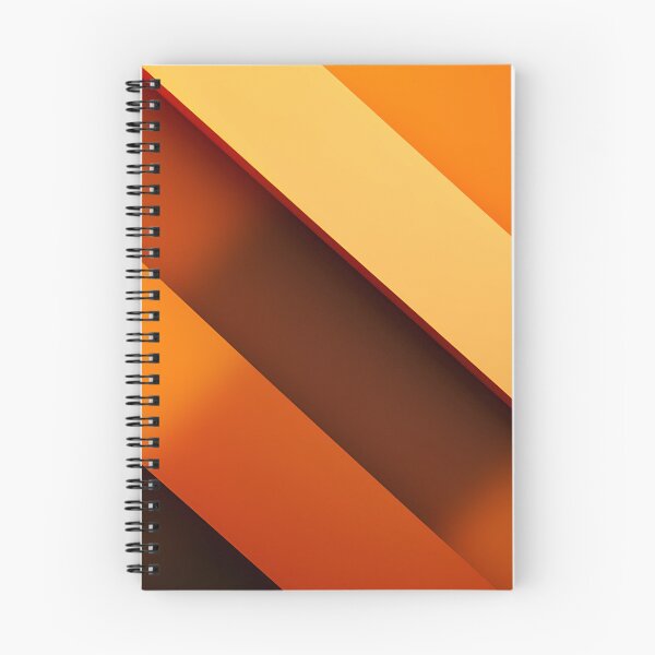 Item preview, Abstract orange diagonal stripes designed and sold by workshoot.