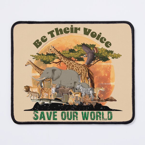 Item preview, Save The World, Save All Animals designed and sold by Vachala.