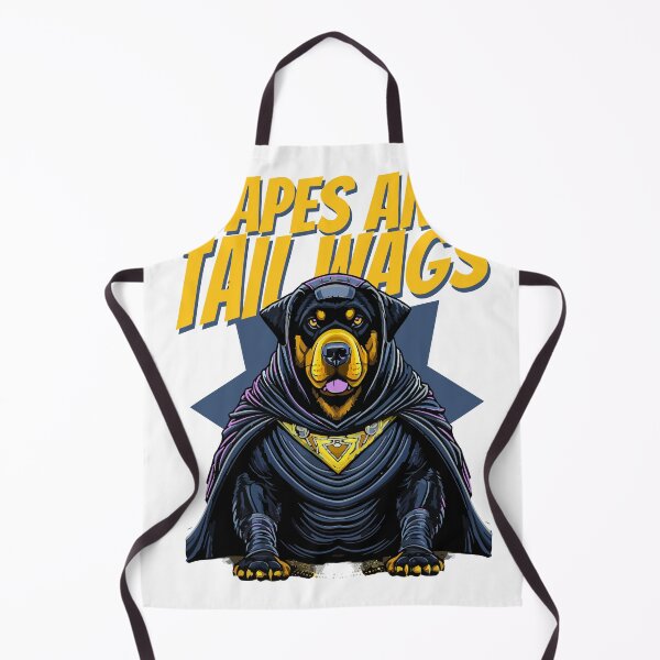 Item preview, Dog with capes and tail wags designed and sold by CyberWindow.