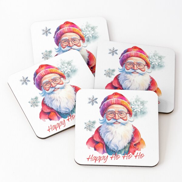 Item preview, Hipster Santa Claus designed and sold by HolidayBug.