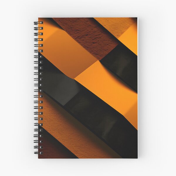 Item preview, Abstract orange diagonal stripes designed and sold by workshoot.