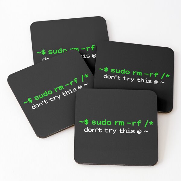 Item preview, Sudo Rm Rf Funny Unix Linux Command Code designed and sold by fomodesigns.