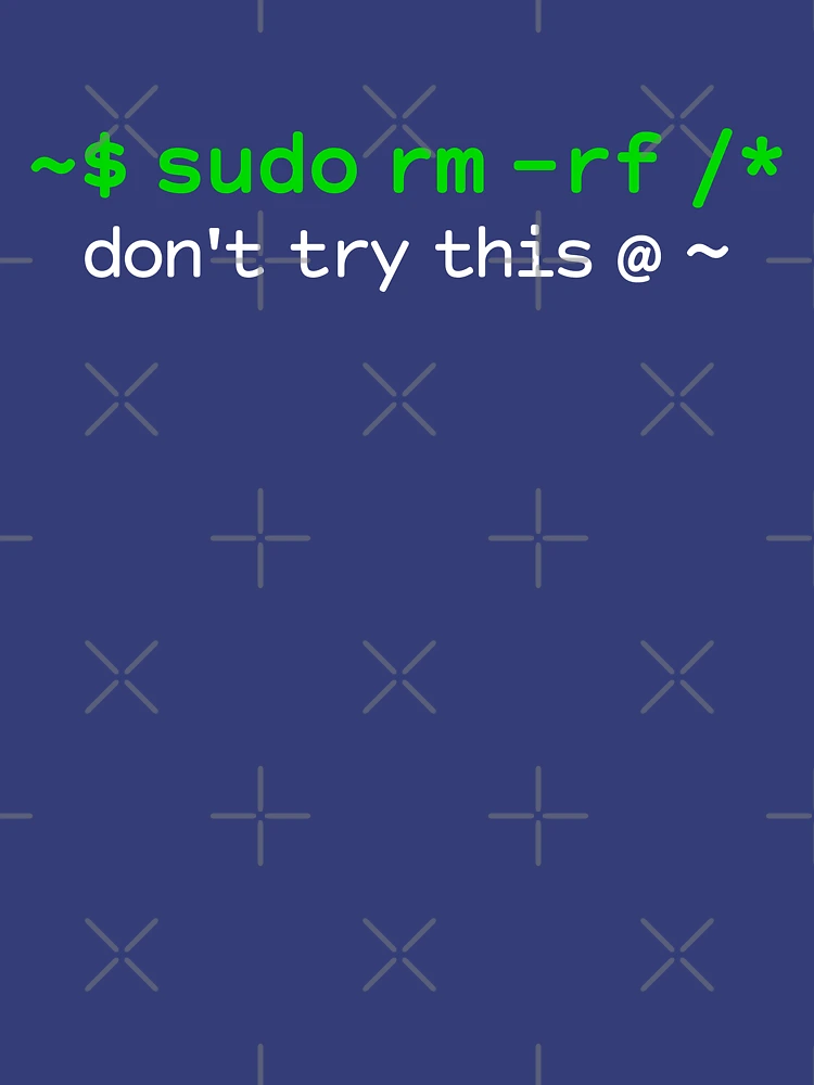 Thumbnail 4 of 4, V-Neck T-Shirt, Sudo Rm Rf Funny Unix Linux Command Code designed and sold by fomodesigns.