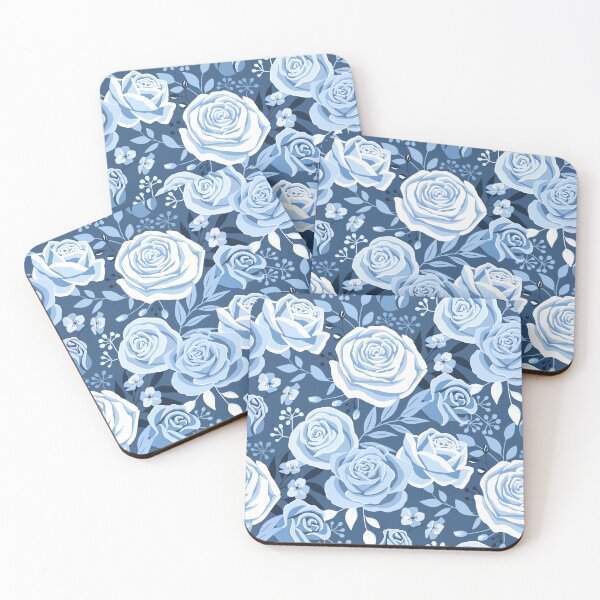 Item preview, Bold Blue Roses designed and sold by TigaTiga.