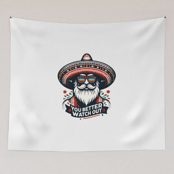 Item preview, Santa | You Better Watch Out! designed and sold by jtDigital + StrangeFolk.