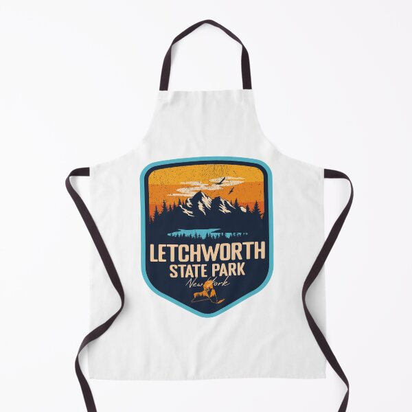 Item preview, Letchworth State Park New York - NY Sunset Grunge Texture Badge Forest and Wilderness designed and sold by mountainfad.