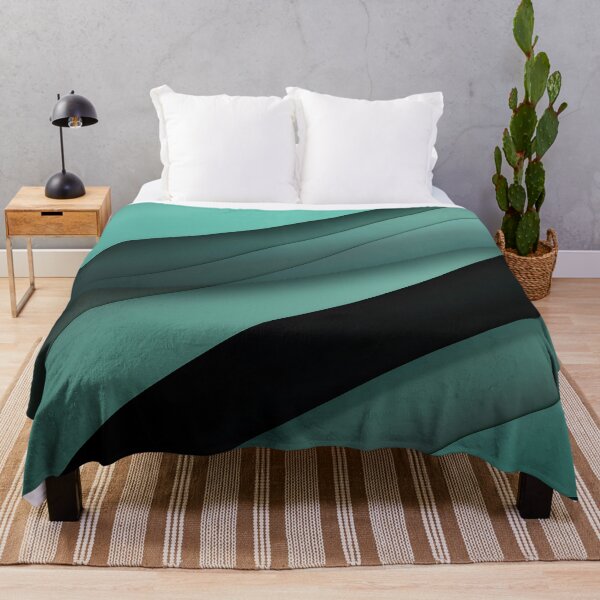 Item preview, Abstract cyan diagonal stripes designed and sold by workshoot.
