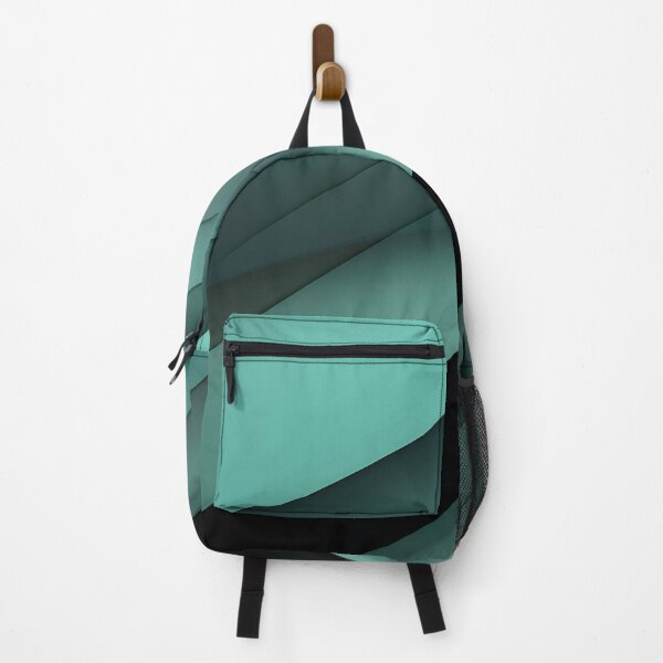 Item preview, Abstract cyan diagonal stripes designed and sold by workshoot.