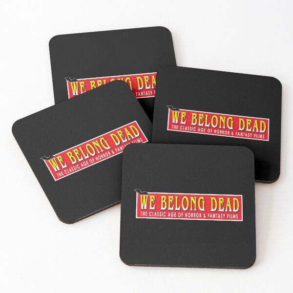 Item preview, We Belong Dead Classic Masthead Logo designed and sold by Kirkhamdesigns.