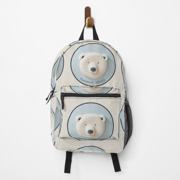 Item preview, White Polar Bear Pawsitively Adorable designed and sold by AnnDard.