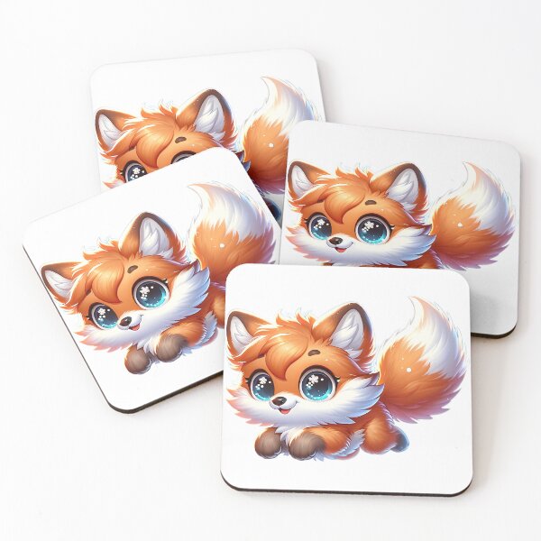Item preview, Super Cute Cartoon Fox designed and sold by foxx-design.