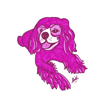 Artwork thumbnail, King Charles Cavalier Spaniel by Shiloh Moore