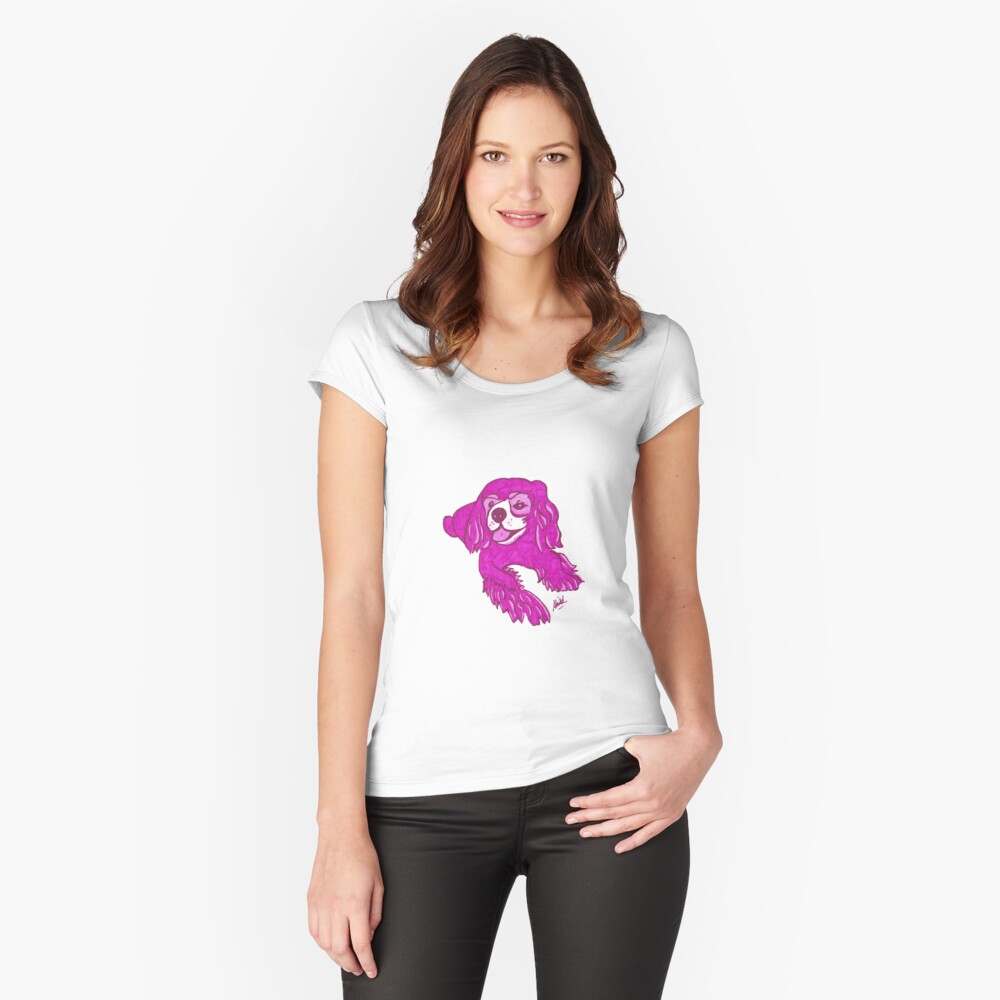 Item preview, Fitted Scoop T-Shirt designed and sold by Shilissimo.