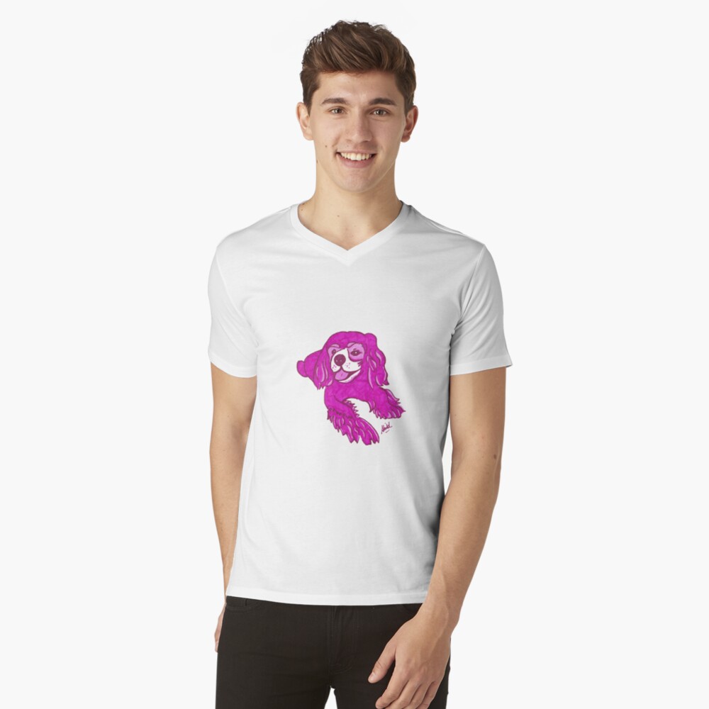 Item preview, V-Neck T-Shirt designed and sold by Shilissimo.