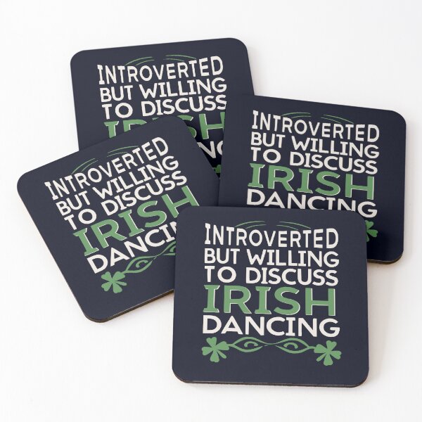 Item preview, Irish Dancing Fan, Willing to Discuss Irish Dancing fun designed and sold by madtoyman.
