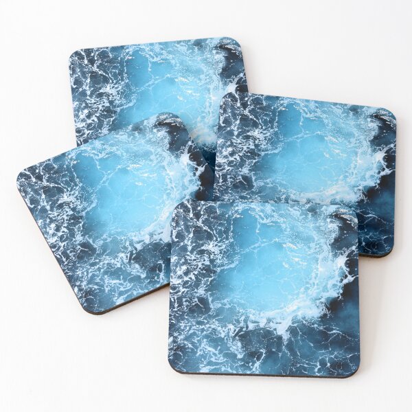 Item preview, Blue Ocean Waves designed and sold by bohemianbrigade.