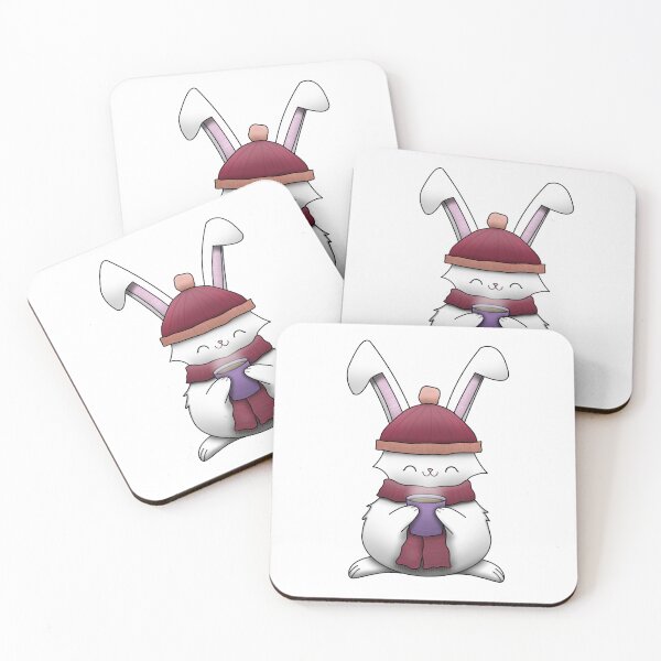 Item preview, Cozy Winter Bunny designed and sold by sadfrogcreates.