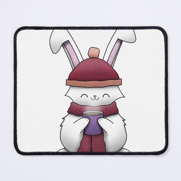Item preview, Cozy Winter Bunny designed and sold by sadfrogcreates.