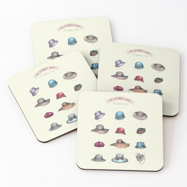 Item preview, The Ultimate Guide to Women's Hats - Types of Hats -  Retro Chart designed and sold by FanitsaArt.
