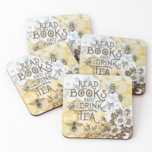 Item preview, Read Books and Drink Tea designed and sold by wordwings.