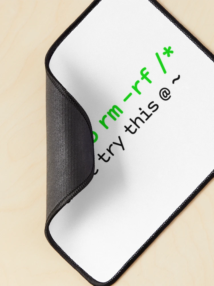 Thumbnail 2 of 5, Mouse Pad, Superuser Sudo Rm Rf Command Arch Linux Programmer designed and sold by fomodesigns.