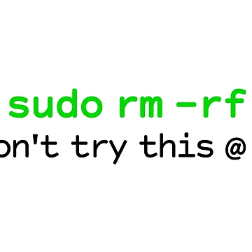 Artwork thumbnail, Superuser Sudo Rm Rf Command Arch Linux Programmer by fomodesigns