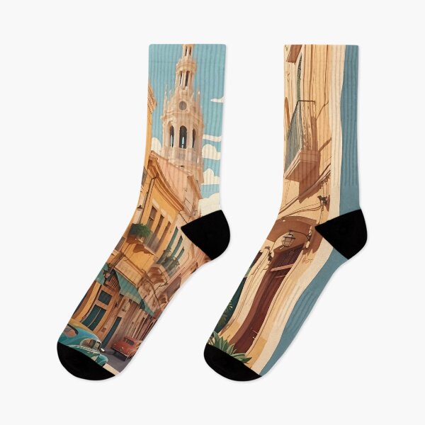 Item preview, Discover Valencia's Essence: Vintage Retro Travel Art designed and sold by Ceemko's Vintage Corner.