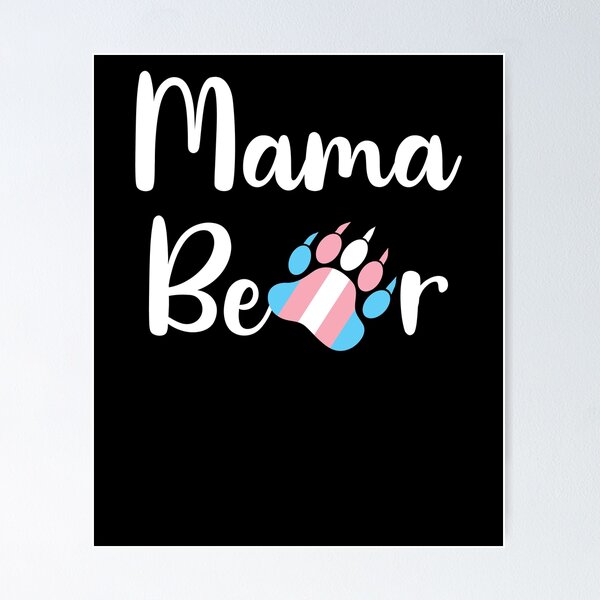 Item preview, Mama Bear Transgender Mom Trans Pride LGBT designed and sold by BlueBerry-Pengu.