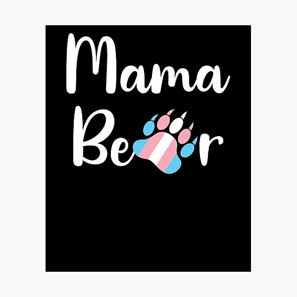 Item preview, Mama Bear Transgender Mom Trans Pride LGBT designed and sold by BlueBerry-Pengu.