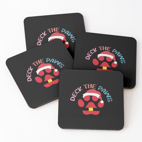 Item preview, Deck The Paws Animal Lovers Holiday Design designed and sold by ArtMeetsPizza.