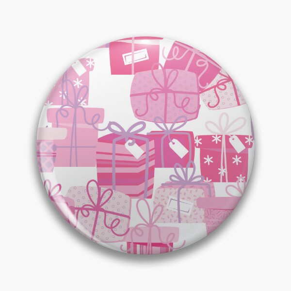 Item preview, Gift Exchange-Bubble Gum Palette-Retro Look wrapped Gift Boxes designed and sold by Annette Chabidon Studio.