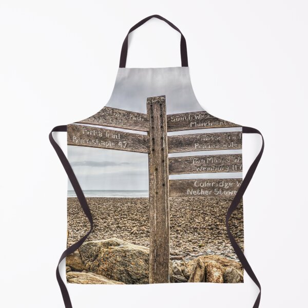 Item preview, Lynmouth Beach Sign, Devon, England designed and sold by Paul Thompson Photography.