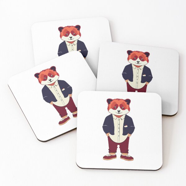 Item preview, Dapper Red Panda: A Stylish Wardrobe designed and sold by Colorful Dreams.