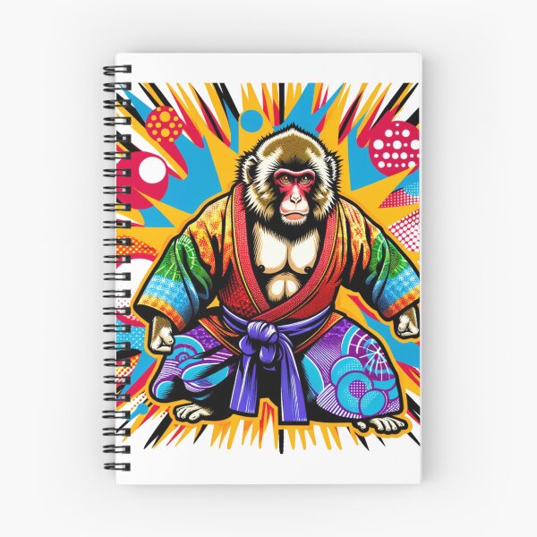 Item preview, "Snow Monkey Sumo Wrestler Tee Design" designed and sold by KNAA.