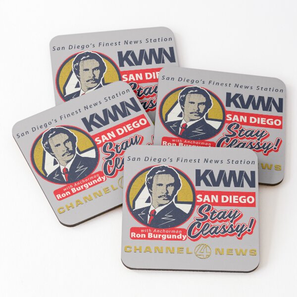 Item preview, Channel 4 KVWN Stay Classy designed and sold by Alema Art.