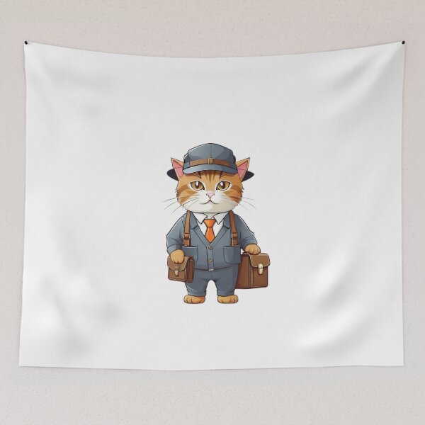 Item preview, working cat designed and sold by Majkel & Majkel.