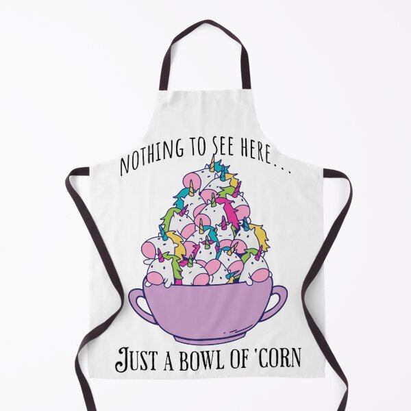 Item preview, Just A Bowl of 'Corn funny Unicorn design designed and sold by LuxindaSwirl.